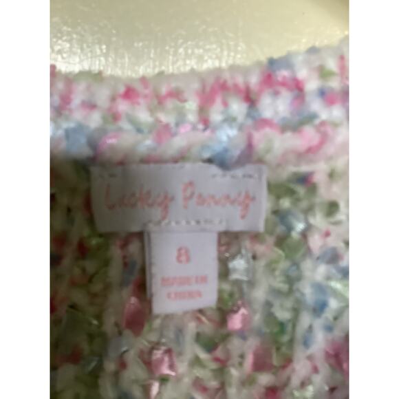 Lucky Penny Sweater Girls Size 8 - Picture 2 of 3